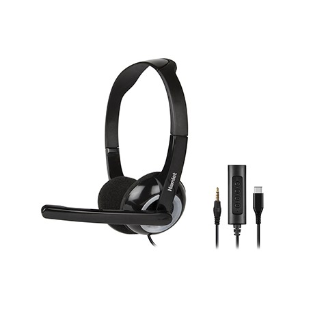 Cuffia Stereo con Microfono USB-C e Jack Combo (HHEADMUS-CJ)