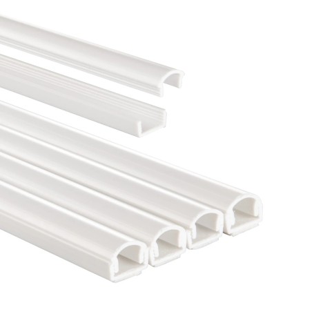 Hama 00220980 organizer per cavi Universale Canalina per cavi Bianco 4 pz