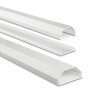 Hama 00220989 organizer per cavi Universale Canalina per cavi Bianco 1 pz