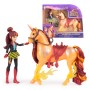 Unicorn Academy - Valentina und Einhorn Cinder (mit echter Mhne und Schweif sowie Brste) (6072677)