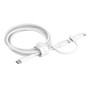 Belkin BoostCharge Pro cavo USB USB 2.0 1,5 m USB C USB C/Lightning Bianco (CAC003HQ1.5MWH)