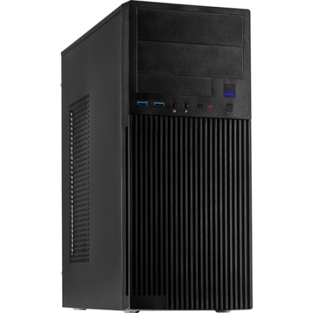 Inter-Tech IT-2815 Linear ATX Gehäuse Schwarz 5,25"/3,5"  Schacht (88881370)