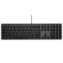 LMP 18251 tastiera Ufficio USB QWERTY Italiano Grigio