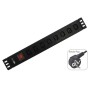 WP WPN-PDU-G05-08 prolunghe e multiple 2 m 8 presa(e) AC Nero (WPN-PDU-G05-08)