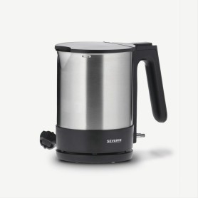 Severin WK 3409 bollitore elettrico 1,7 L 2200 W Nero, Acciaio inox (WK3409)