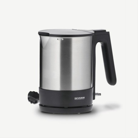 Severin WK 3409 bollitore elettrico 1,7 L 2200 W Nero, Acciaio inox (WK3409)