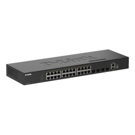 D-Link DGS-1530-28/E switch di rete Gestito L2 Gigabit Ethernet (10/100/1000) Nero
