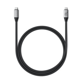Satechi USB4 V2 Pro Cable cavo USB USB4 Gen 4x2 1,2 m USB C Argento, Nero (ST-YU4120K)