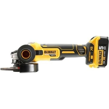 DeWalt DCK2026P2T-QW Kombiset DCD805 + DCG405, 18 V XR 2×5,0 Ah schwarz, gelb (DCK2026P2T-QW)