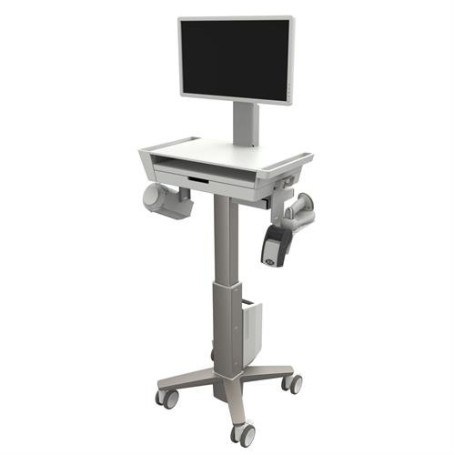 Ergotron CareFit Slim 2.0 Oro, Bianco Universale Carrello multimediale (C50-3500-0)