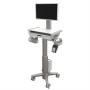 Ergotron CareFit Slim 2.0 Oro, Bianco Universale Carrello multimediale (C50-3500-0)