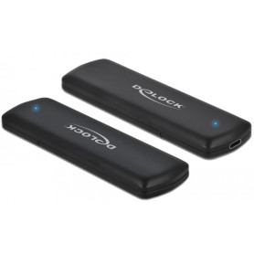 DeLOCK 42615 contenitore di unità di archiviazione Box esterno SSD Nero M.2 (42615)
