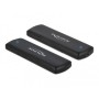 DeLOCK 42633 contenitore di unità di archiviazione Box esterno SSD Nero M.2 (42633)