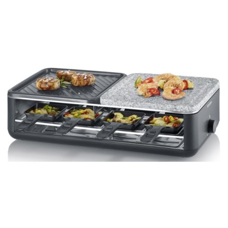 Severin RG 2366 griglia per raclette 8 persona(e) 1300 W Nero