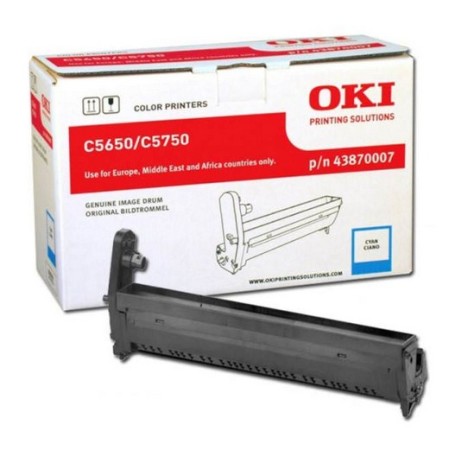 OKI Cyan image drum for C5650 / C5750 Originale (43870007)