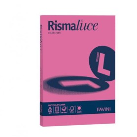 Favini Rismaluce carta inkjet A4 (210x297 mm) 100 fogli Rosa (A69F144)