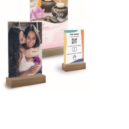 PORTADEP.ACRILICO/LEGNO T A5 (81005)