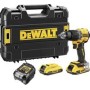 DEWALT DCD799D2T-QW 2-Gang-Akku-Schlagbohrschrauber inkl. 2. Akku Ladegeraet inkl (DCD799D2T-QW)