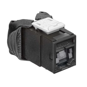 Leviton Atlas-X1 RJ-45 Nero (6AUJK-SE6)