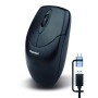 MOUSE USB 1000 DPI USB-A + USB-C ADAPTER (XMICEU2-CX)