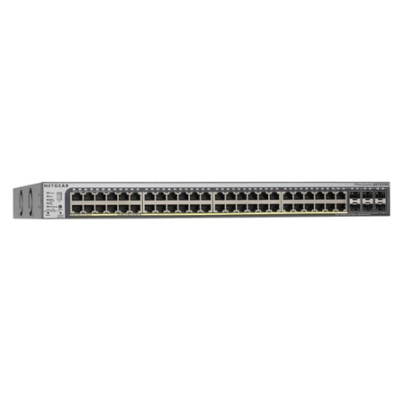 Netgear GS752TPSB-100EUS switch di rete Gestito L3 Supporto Power over Ethernet (PoE) 1U Acciaio inossidabile (GS752TPSB-100EUS)