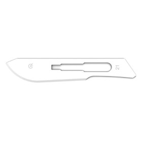 CF100LAME  CARBONIO NO. 21 STERILI (27005)
