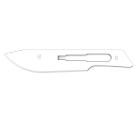 CF100LAME  CARBONIO NO. 22 STERILI (27006)