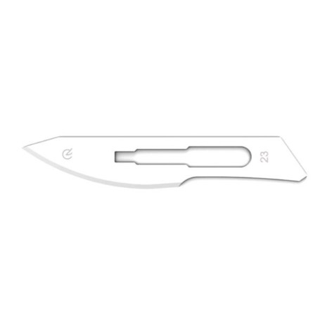 CF100LAME  CARBONIO NO. 23 STERILI (27007)