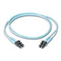 Panduit FZ2ELLNSNSNM005 cavo a fibre ottiche 5 m LC SC OM4 Colore acqua