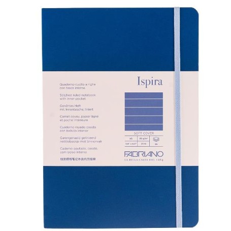 FG96 ISPIRA SOFT A5 LINES ROYAL BLU (19614806)