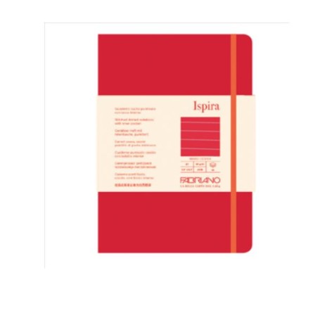 FG96 ISPIRA HARD A5 LINES RED (19714802)