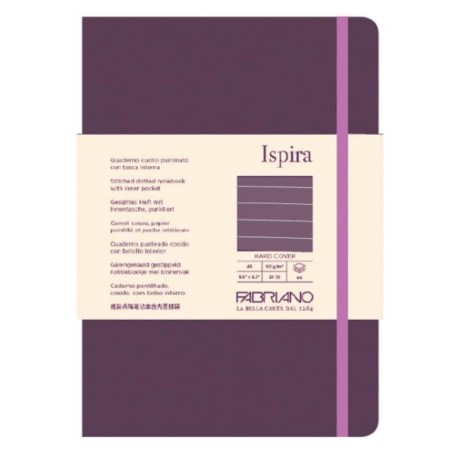 FG96 ISPIRA HARD A5 LINES PURPLE (19714803)