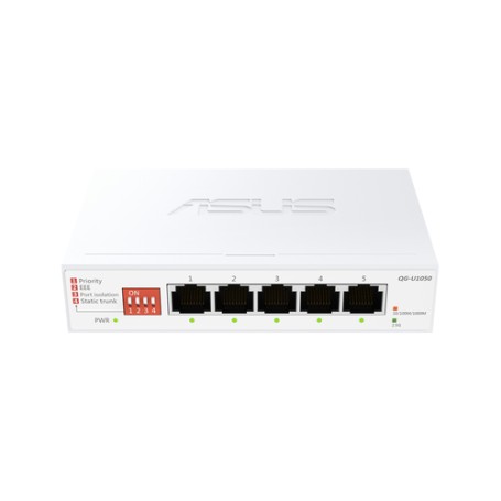 ASUS QG-U1050 Non gestito 2.5G Ethernet (100/1000/2500) Bianco (90IG09Z0-MO3B00)