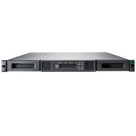 HPE Storage MSL 1/8 Tape Autoloader 1x MSL LTO-8 Fibre Channel 5x LTO-8 30TB Data Cartridges (P84143-B25)