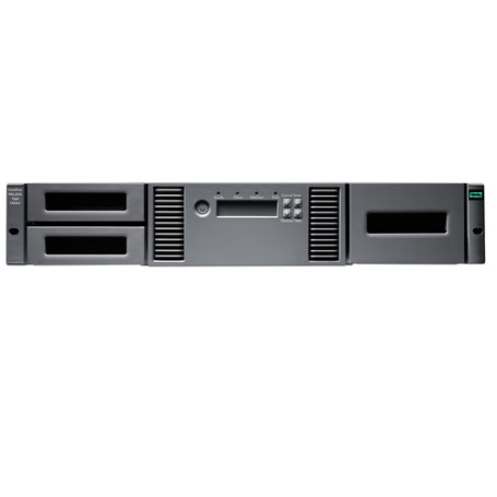 HPE Storage MSL2024 Tape Library 1x MSL LTO-9 SAS Drive 15x LTO-9 45TB Data Cartridges (P84149-B25)