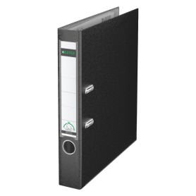 Leitz 180° Lever Arch File Plastic 50 mm raccoglitore ad anelli A4 Nero (10155095)