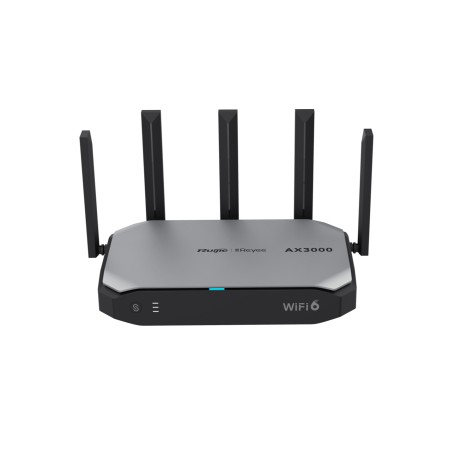 Ruijie Networks RG-EG105GW-X router wireless Gigabit Ethernet Dual-band (2.4 GHz/5 GHz) Nero, Grigio