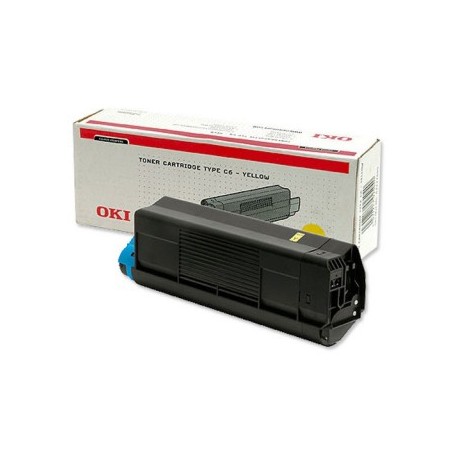 OKI 42127405 cartuccia toner 1 pz Originale Giallo (42127405)