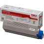 Toner Gelb 43872305