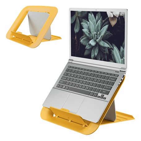 Leitz Ergo Cosy Supporto per computer portatile Giallo 43,2 cm (17") (64260019)