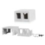 PRESA 2 PORTE SENZA KEYSTONE JACK (WPC-SBX-0102)