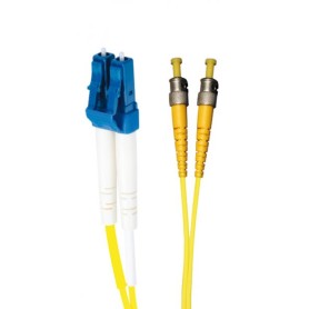 Brand-Rex HOPLC008010ST203 cavo InfiniBand e in fibra ottica 1 m 2x LC 2x ST Giallo
