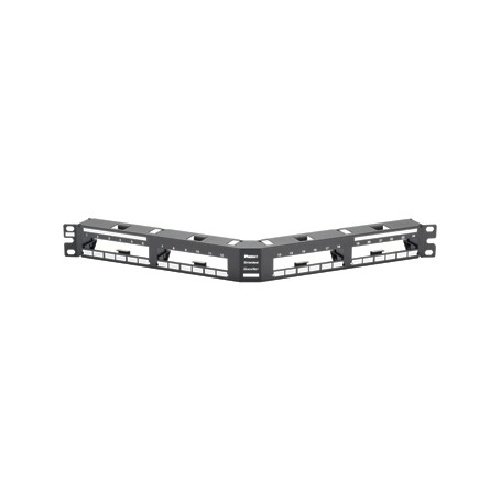 Panduit QASP24BL pezzo di pannello 1U