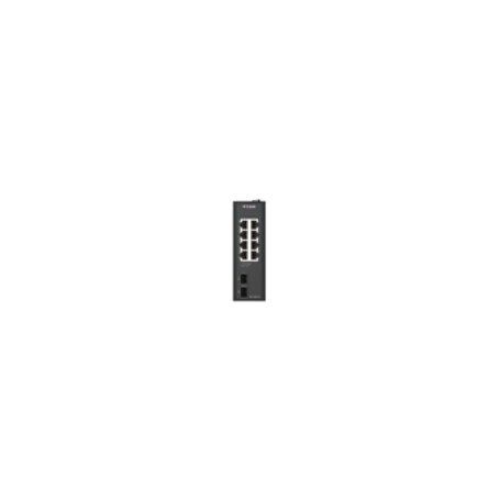 D-Link DIS-100G-10 switch di rete Non gestito L2 Gigabit Ethernet (10/100/1000) DIN rail Nero