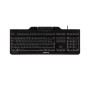 CHERRY KC 1000 SC tastiera USB QWERTY Inglese UK Nero (JK-A0100GB-2)
