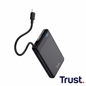 FIERA 10.000 POWERBANK FIXED CABLE (25880)