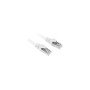 Sharkoon Cat.6/Cat.6 cavo di rete Bianco 0,25 m Cat6 S/FTP (S-STP) (4044951015030)
