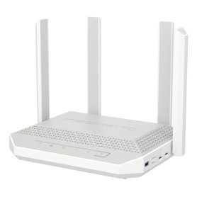 Keenetic Hero 4G+ (KN-2312) router wireless Gigabit Ethernet Dual-band (2.4 GHz/5 GHz) Grigio, Bianco (KN-2312-01-EU)