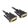 Kabel DVI-D  DVI-D (schwarz, 3 Meter, Dual Link, 24+1) (4044951009121)