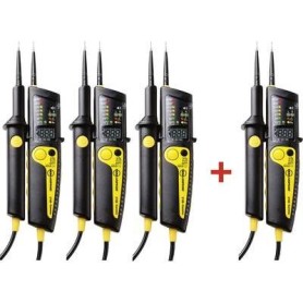 Beha Amprobe 2100-GAMMA BUNDLE Zweipoliger Spannungsprüfer CAT III 1000 V, CAT IV 600 V Akustik, LCD, LED, Vibration (4980718)